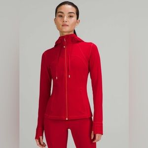 Lululemon Hooded Define Jacket dark Red
